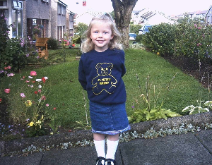 childhood picture of Ciara